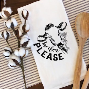 Tea Towels, Farmhouse Tea Towels, Flour Sack Towels, Fivesies Designs