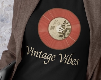 Retro Vinyl Record Graphic Tee - Vintage Vibes Music Shirt