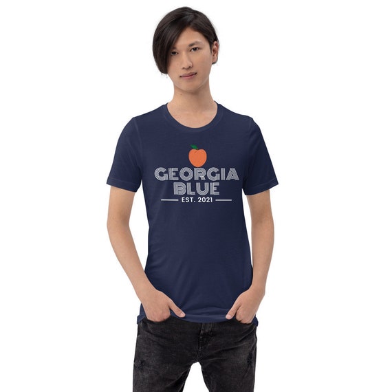 Georgia Flip T-shirt Stacey Abrams Blue 