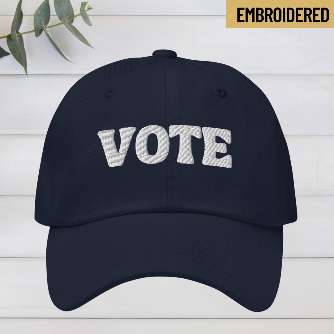 Election Cap VOTE Dad Hat, Political Campaign Baseball Cap, Democracy Protest ...