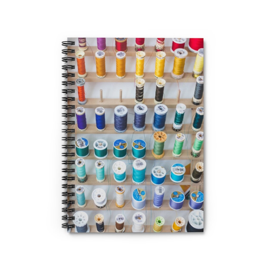 Craft Sewing Thread Spiral Notebook - Ruled Line - Etsy