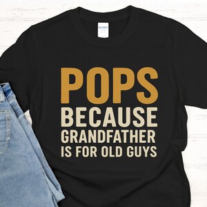 Papa Shirt: Funny Grandpa Tee, Gift from Grandkids