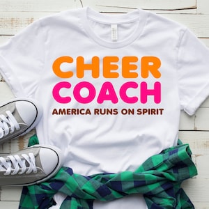Cheer Coach Gift, Cheer Shirt, Cheer Coach Shirt, Cheer Mom Shirt, Cheer Coach T-shirt, Cheerleading, Cheer Gift, Cheerleading Shirt