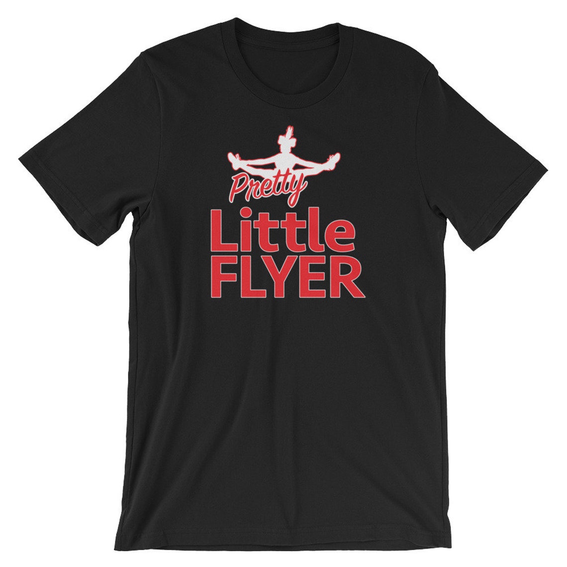 Flyer Shirt Cheer Shirts Pretty Little Flyer Cheer Etsy
