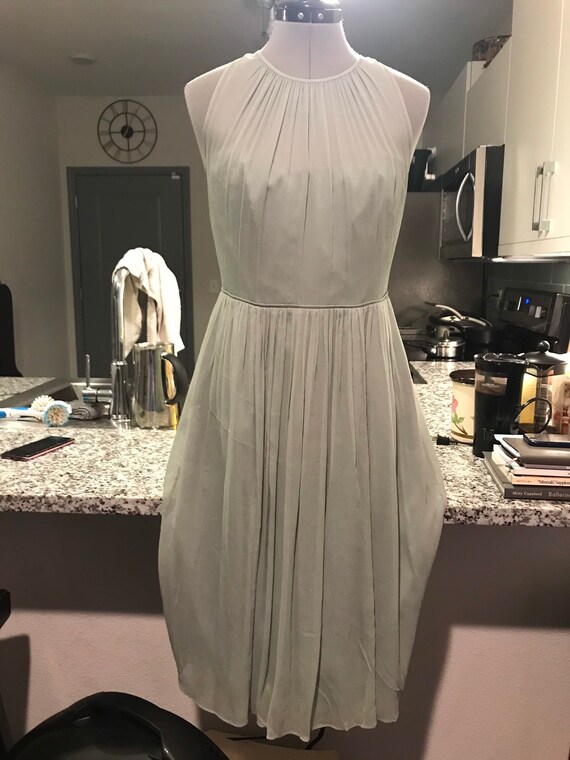 Mint green Mod dress