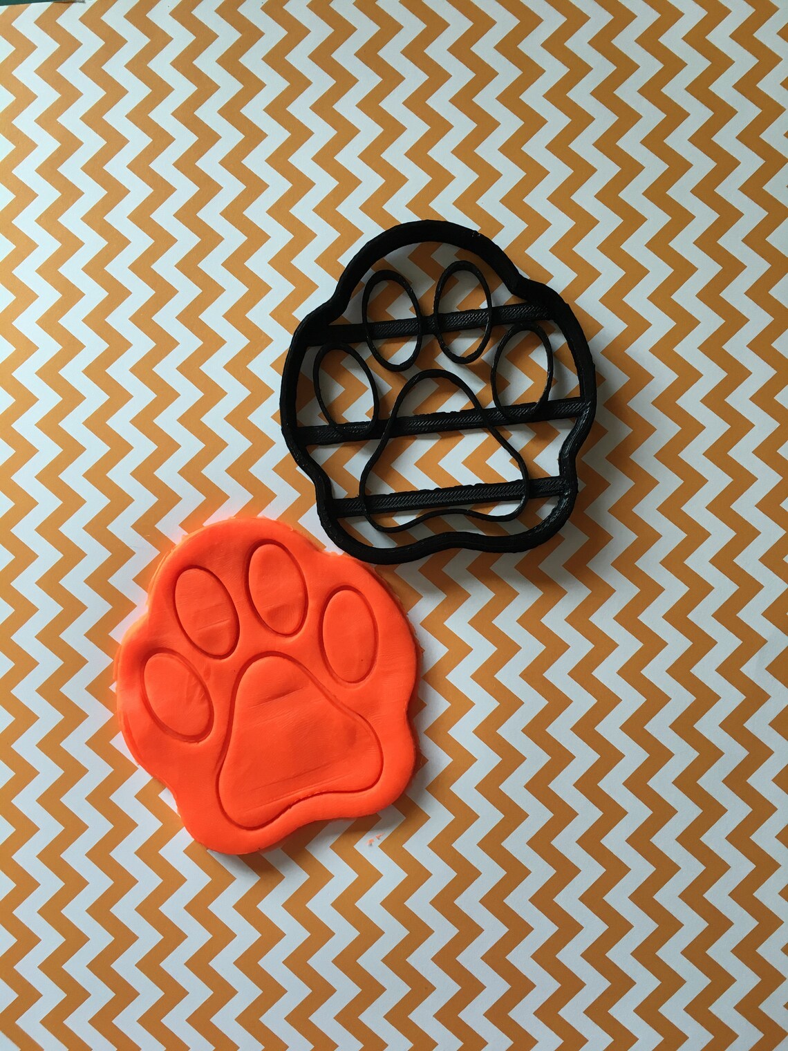 Dog Paw Cookie Cutter Etsy