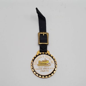 VINTAGE WATCH FOB Grodhaus & Young Inc Waynesburg Ohio Collectible Vintage Accessories Memorabilia