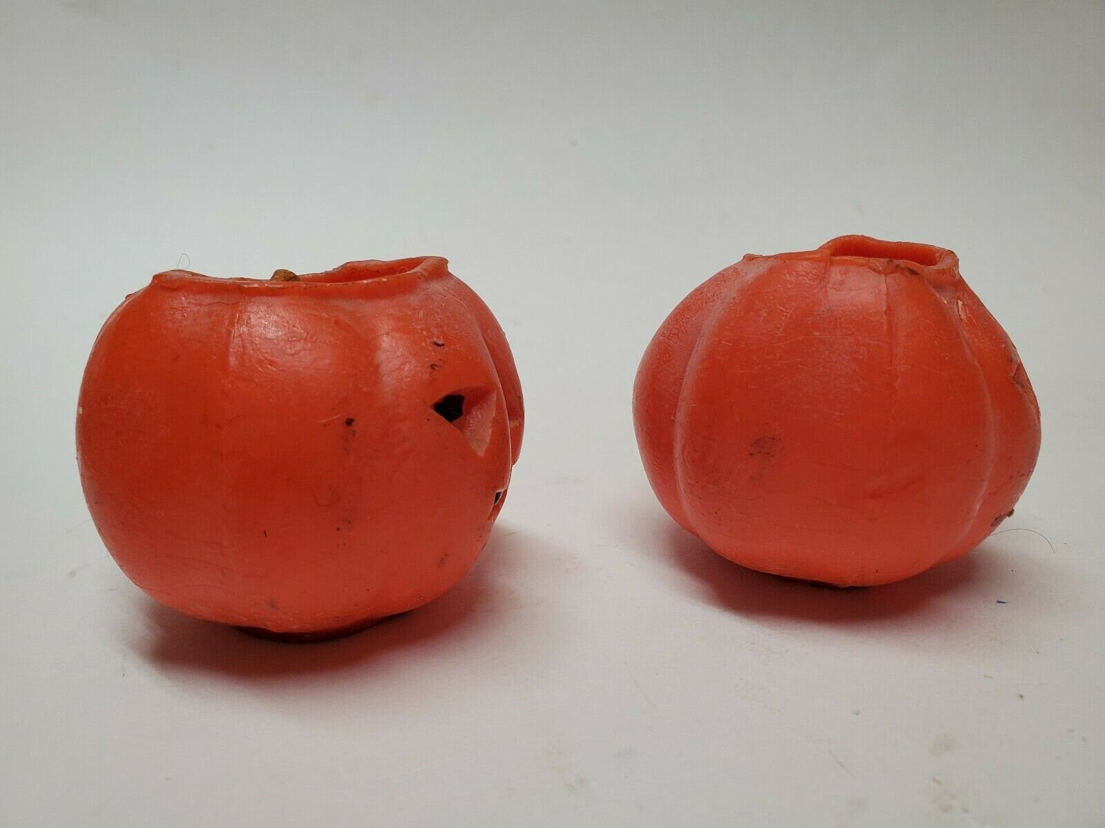 VINTAGE HALLOWEEN GURLEY Pumpkin Candles 1950 Antique Etsy