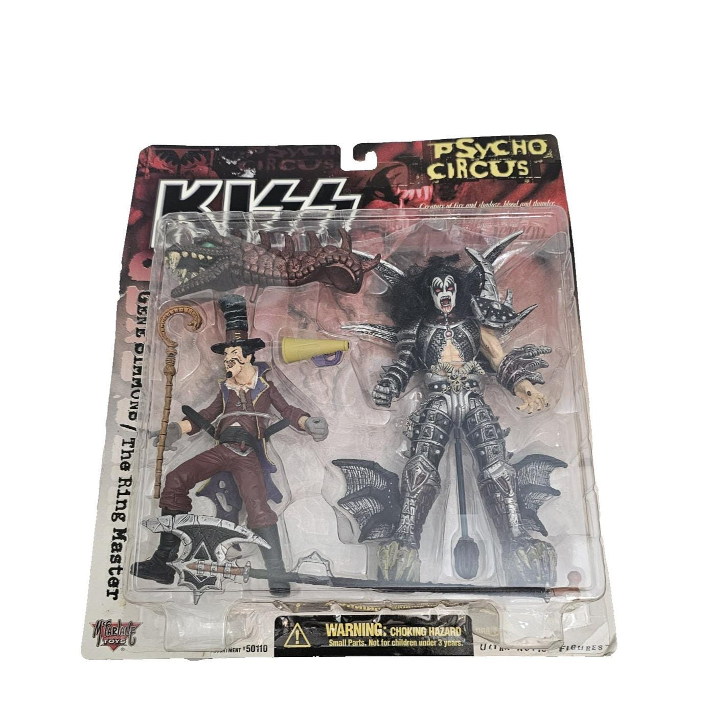 VINTAGE KISS GENE Simmons the Ring Master Psycho Circus Ultra