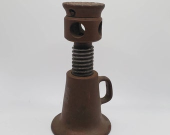 Antique TK Simplex No. 41 Railroad Jack w/ Brass Tag Collectible