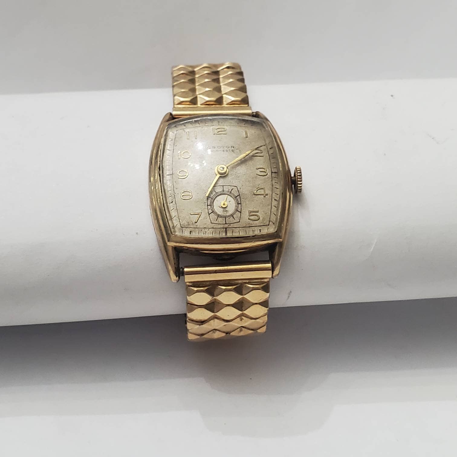 Croton 18k gold watch new arrivals