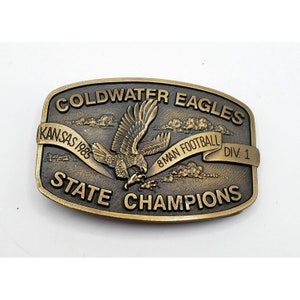 Football Buckles - Etsy display picture 2