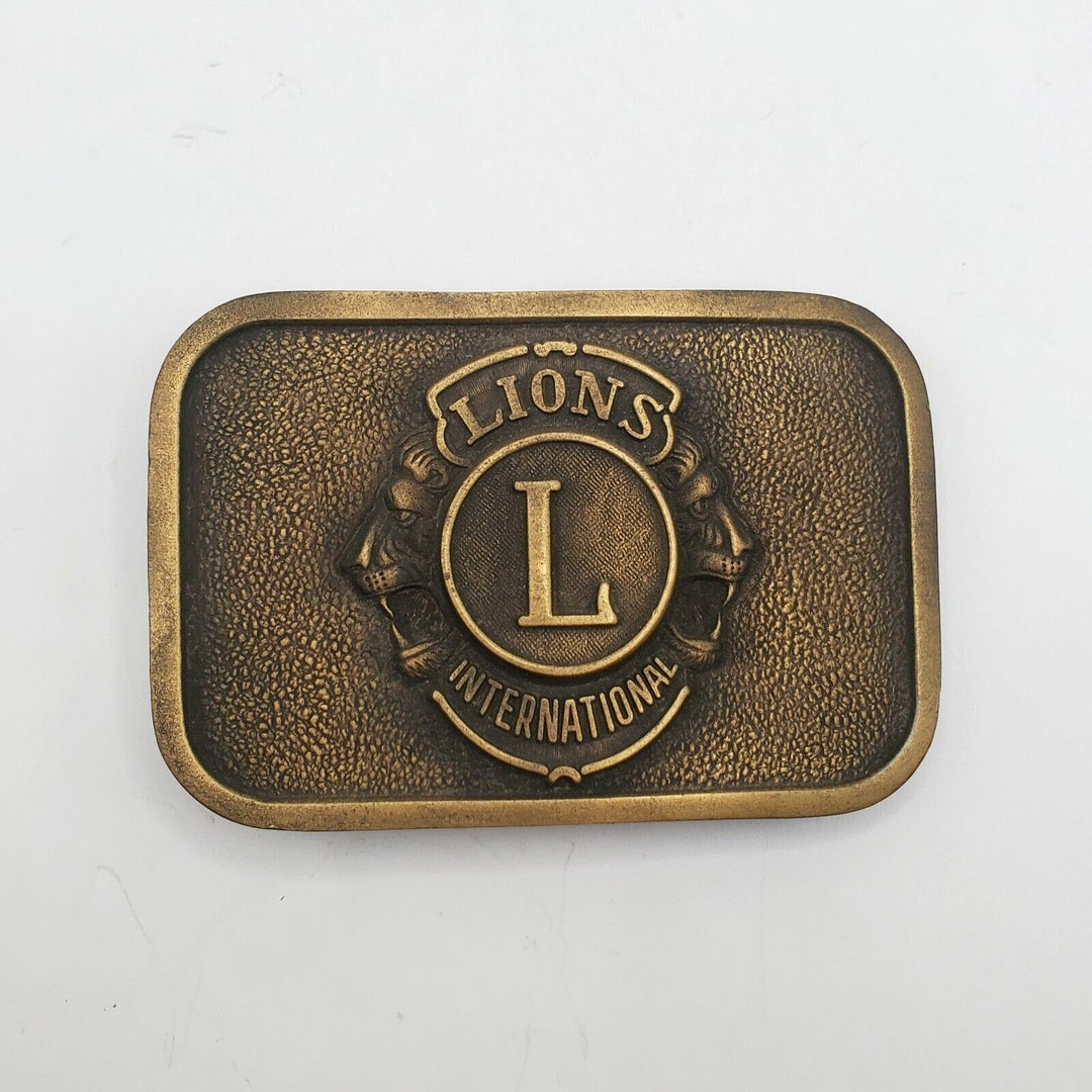 International belt buckle top