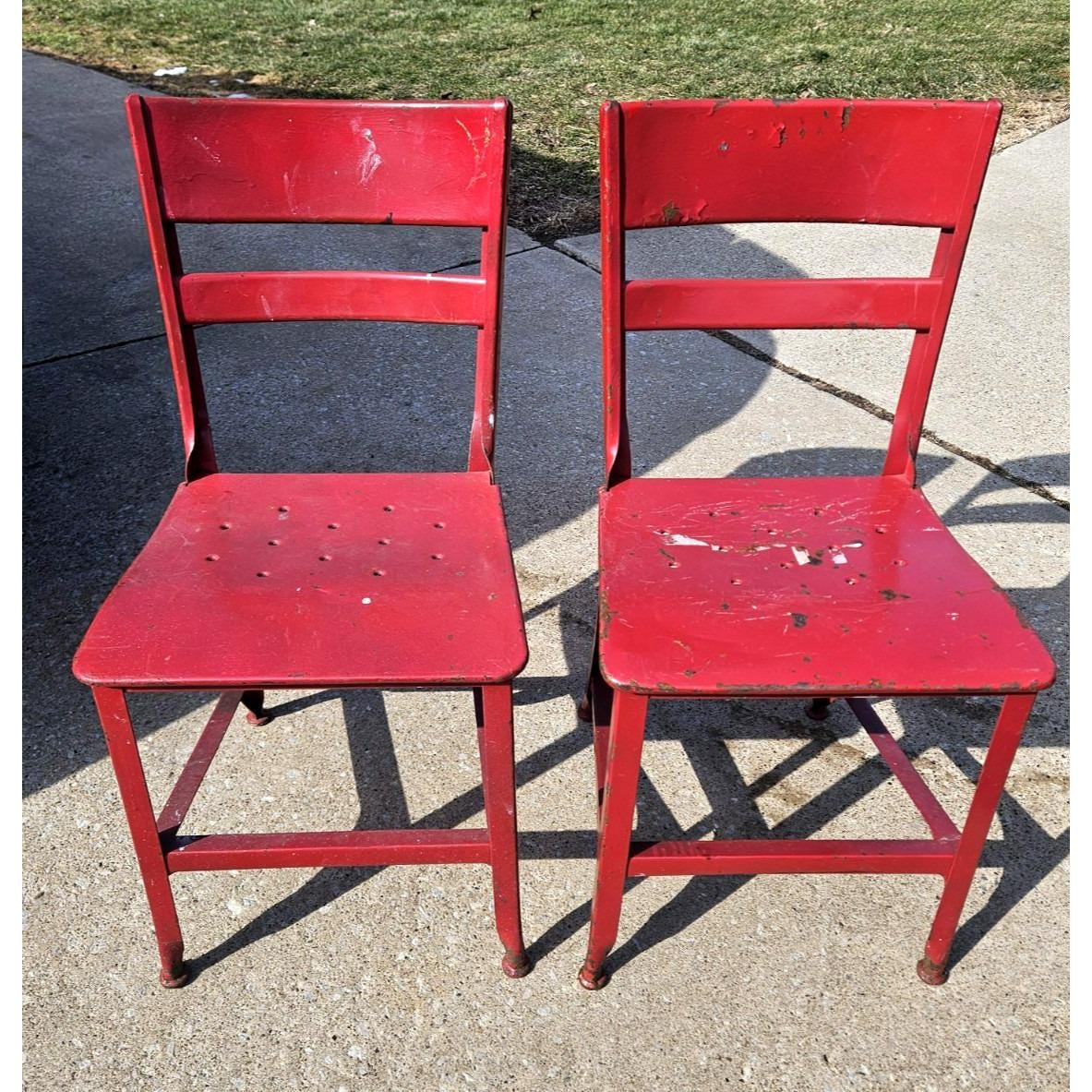 Industrial Factory Chair - Etsy