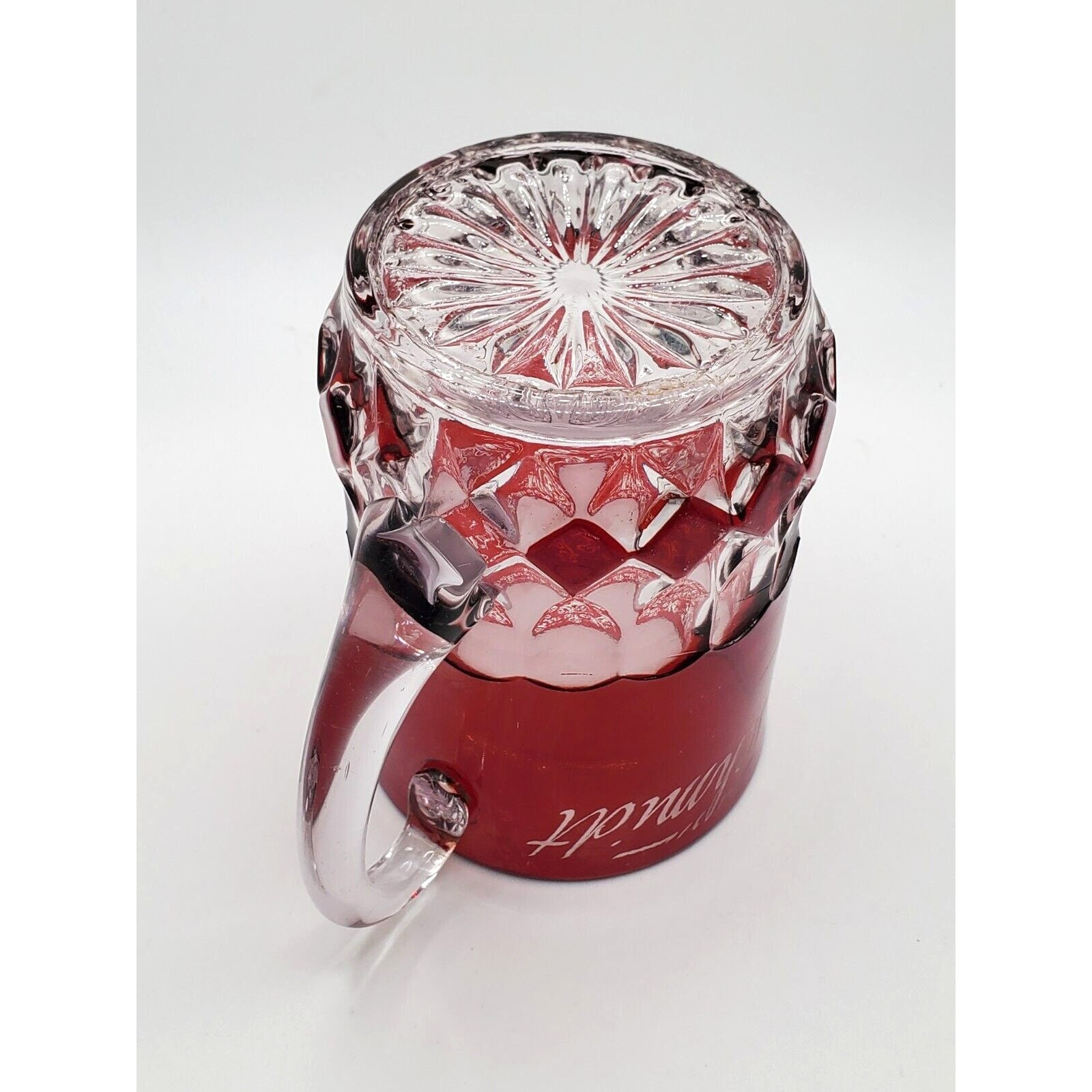 acroroc france drinking glasses Vintage French Arcoroc Tempered Glass Juice Glasses main image 1