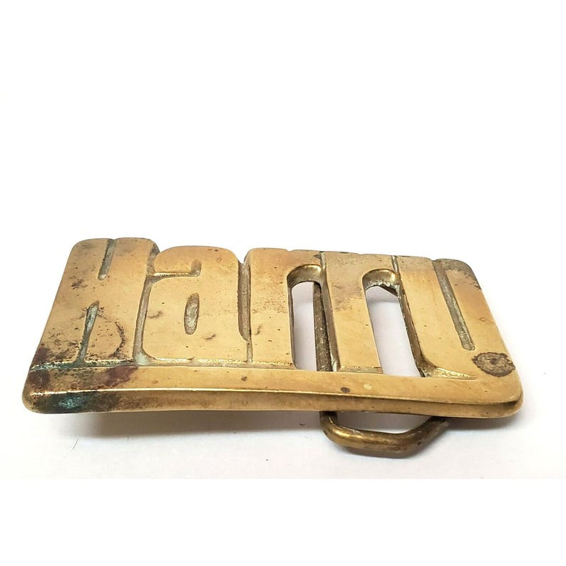 Harleton Buckle VINTAGE HARRY BELT Buckle Solid Brass