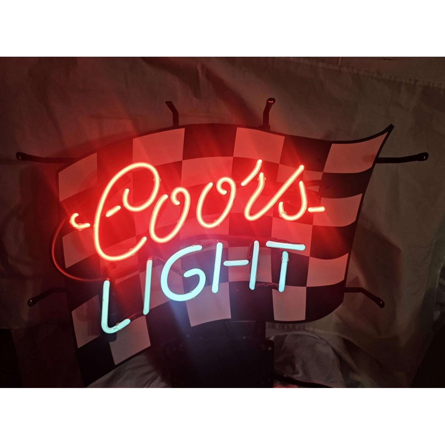 Coors ヴィンテージ 70年代 貴重 ライトサイン 電飾 ネオンサイン Coors ヴィンテージ 70年代 貴重 ライトサイン 電飾 ネオンサイン