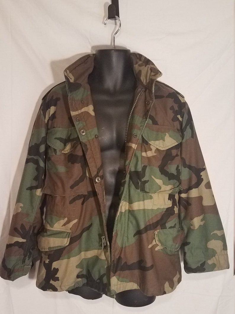 Vintage Military Jacket Etsy