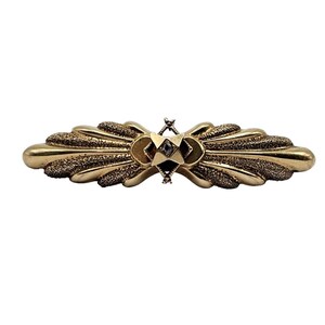 VICTORIAN GOLD BROOCH Pin Collectible Antique Estate Jewelry Woman&#39;s Bar Brooch