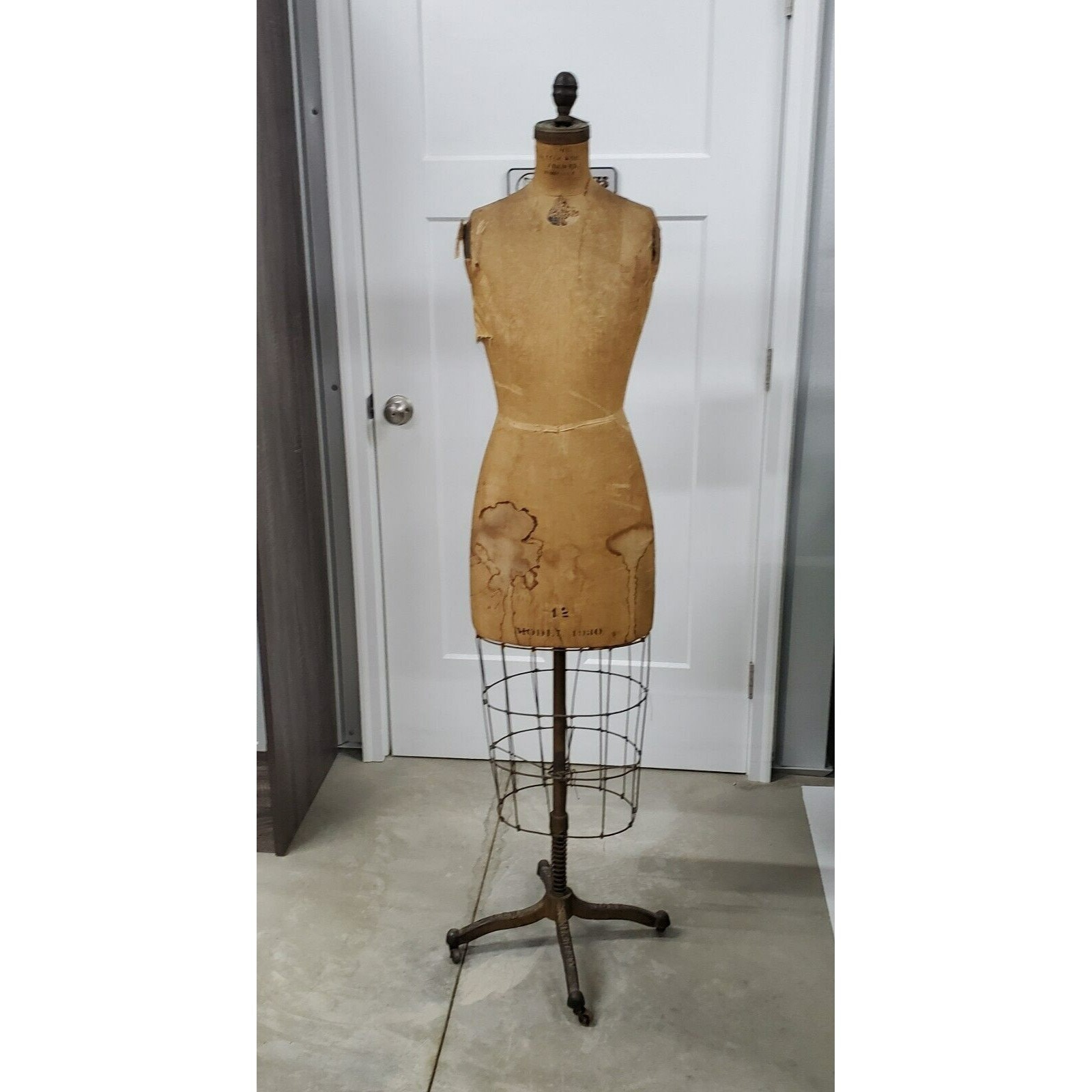 VINTAGE DRESS FORM J R Bauman Brooklyn New York Beeter Model Etsy