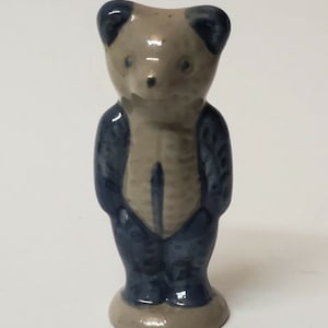 VINTAGE BEAR BBP Beaumont Brother Pottery Stoneware Teddy Bear Signed 1997 Collectible Pottery Bear