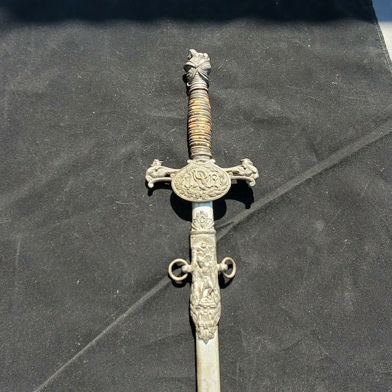 VINTAGE KNIGHTS OF Pythias F C B Sword Scabbard Fraternal