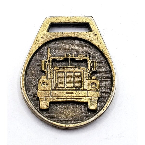 Keychain Harvester Truck Etsy