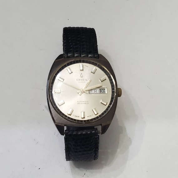 ANTIQUE GRUEN GENEVE Automatic 25 Jewels Swiss Art Deco Wrist
