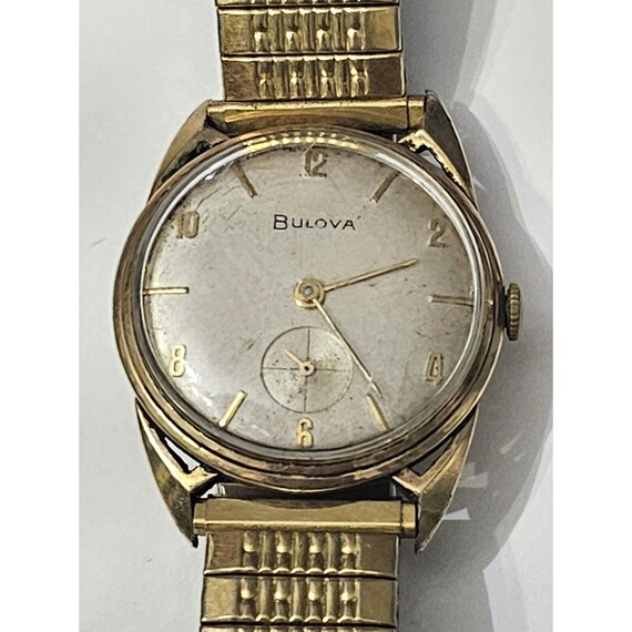 ANTIQUE BULOVA WRISTWATCH 10K R.G.P Collectible M… - image 4