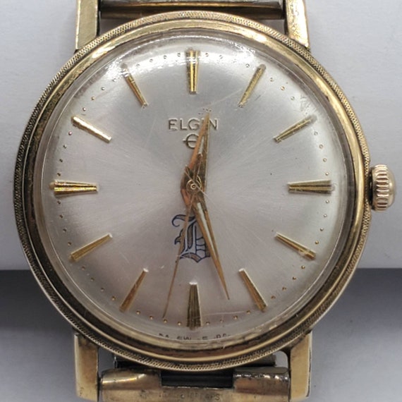 ANTIQUE ELGIN 10K R.G.P. Wrist Watch Collectible … - image 2