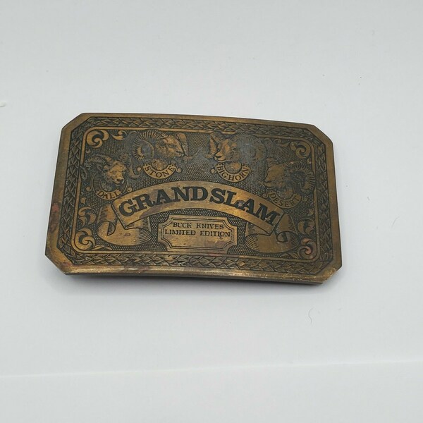 Belt Buckle Knife Etsy