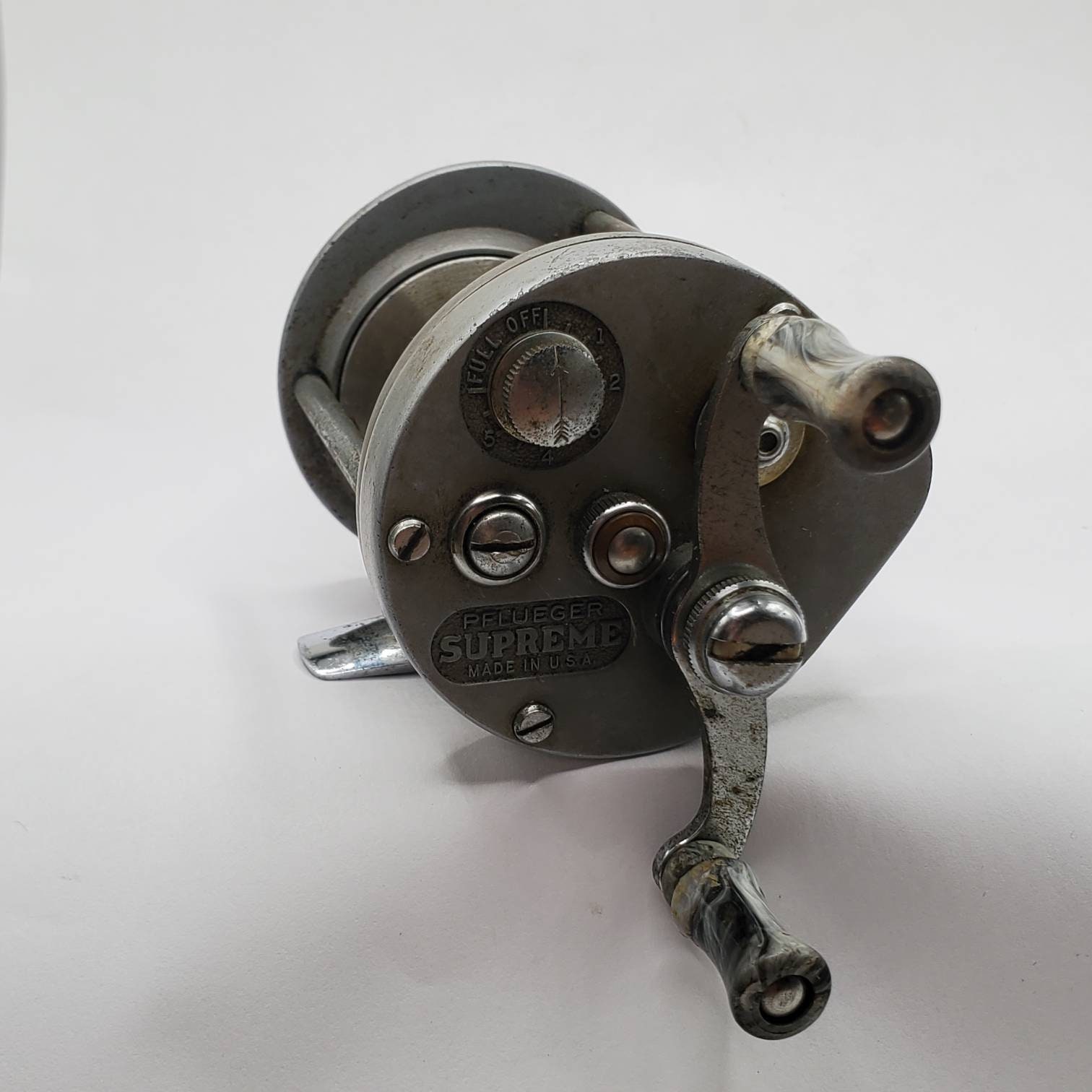 VINTAGE PFLUEGER SUPREME Fishing Reel Casting Reel Collectible Fishing  Sporting Goods -  Finland