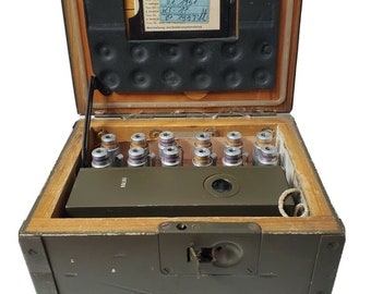 Bundeswehr FH390 Radiation Dosimeter Set – FAG – Tactical Gamma Detection – Used