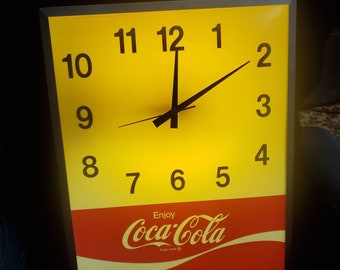 Wall Hanging Coca-cola Clock New in Box Horloge Item 5435 