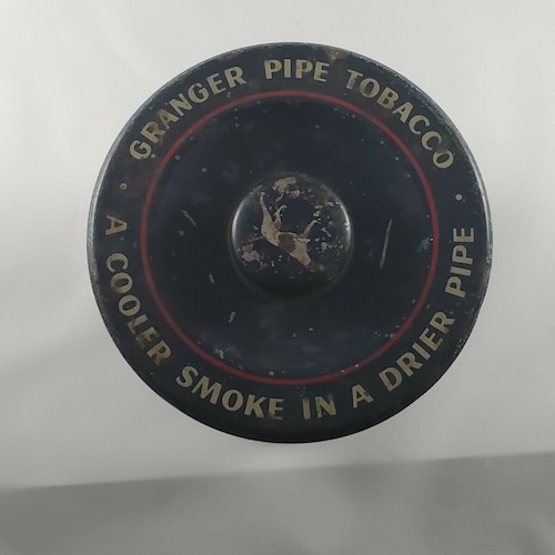 granger pipe tobacco tin Vintage Tapestry Granger 7 oz tin