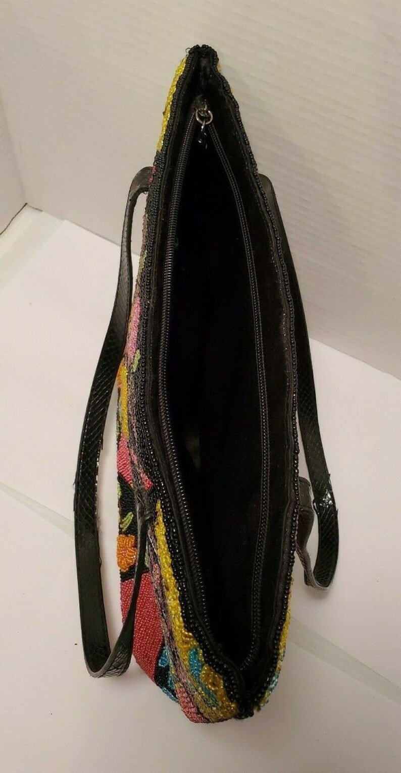 VINTAGE BEADED PURSE image 6