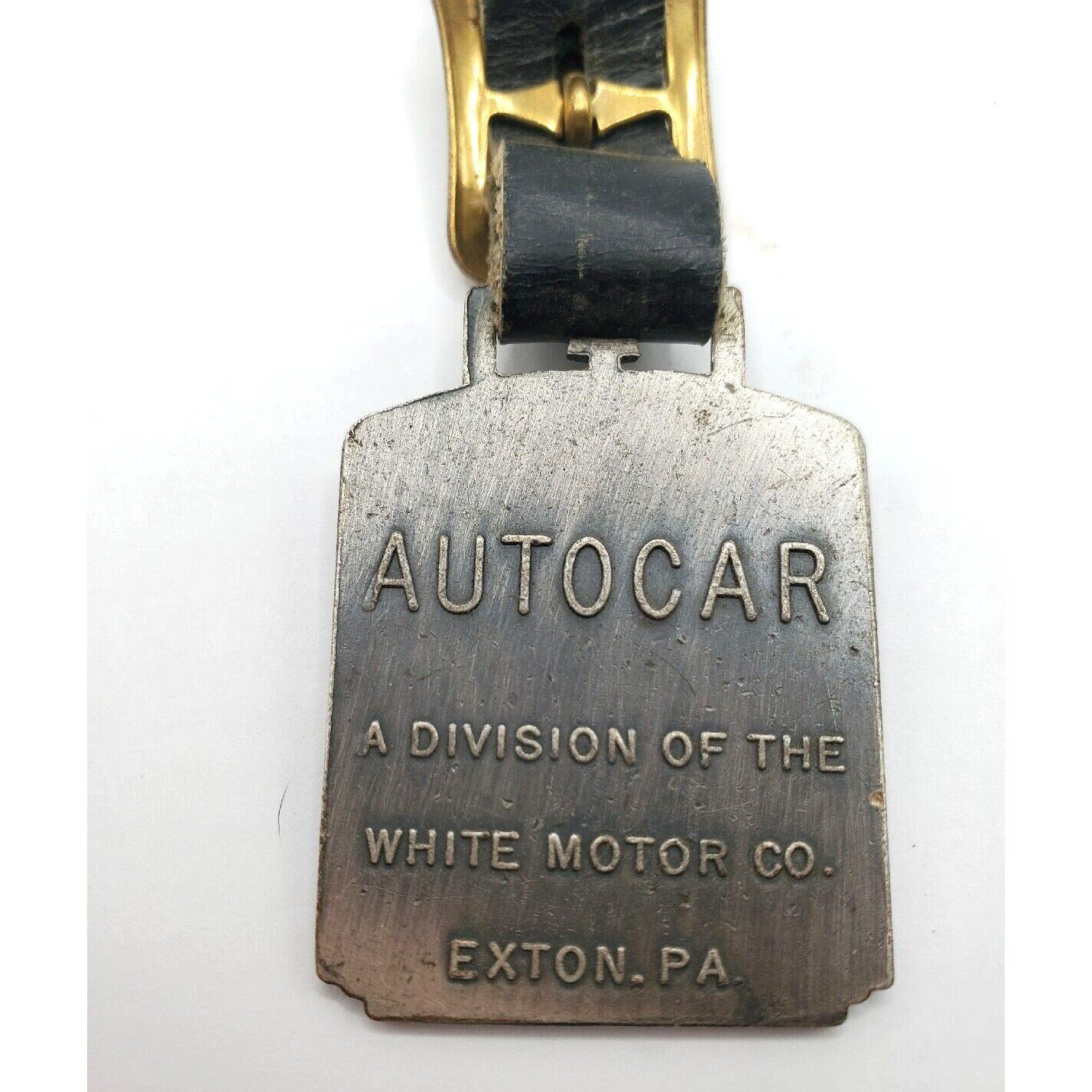 ANTIQUE AUTOCAR RADIATOR Pocket Watch Fob Division the White - Etsy