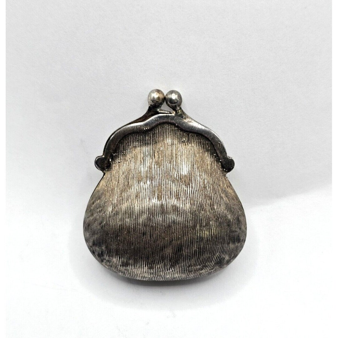 小物入れ Old Gucci Vintage Jewelry Case Pill Box ANTIQUE GUCCI STERLING Miniature Coin Purse Pill Box Designer