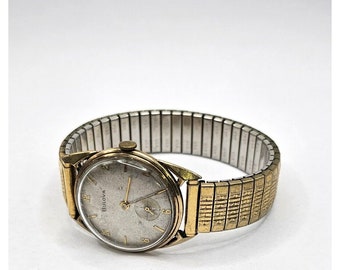 ANTIQUE BULOVA WRISTWATCH 10K R.G.P Collectible Memorabilia Estate Jewelry