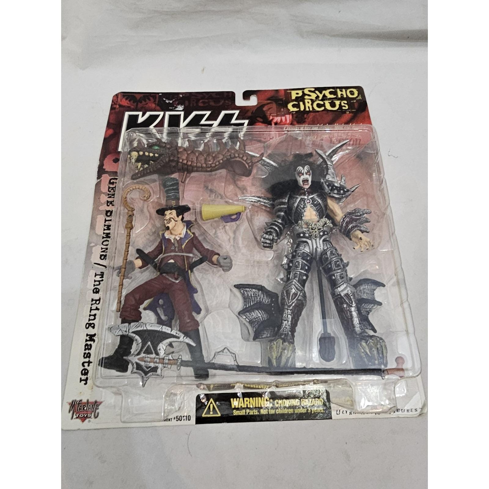 VINTAGE KISS GENE Simmons the Ring Master Psycho Circus Ultra