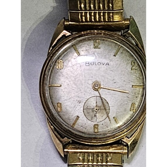 ANTIQUE BULOVA WRISTWATCH 10K R.G.P Collectible M… - image 9