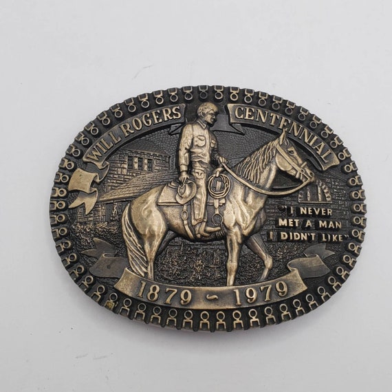 Ancienne Boucle De Ceinture En Laiton Massif – ROGER – Neuve Dans Son Emballage