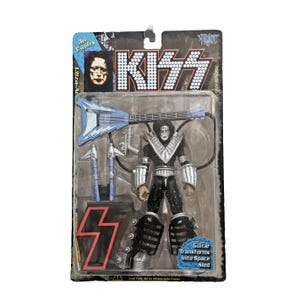 VINTAGE KISS ACE Frehley Action Toy Figure McFarlane Toys Guitar Unopened Box Rock N Roll Collectible Memorabilia