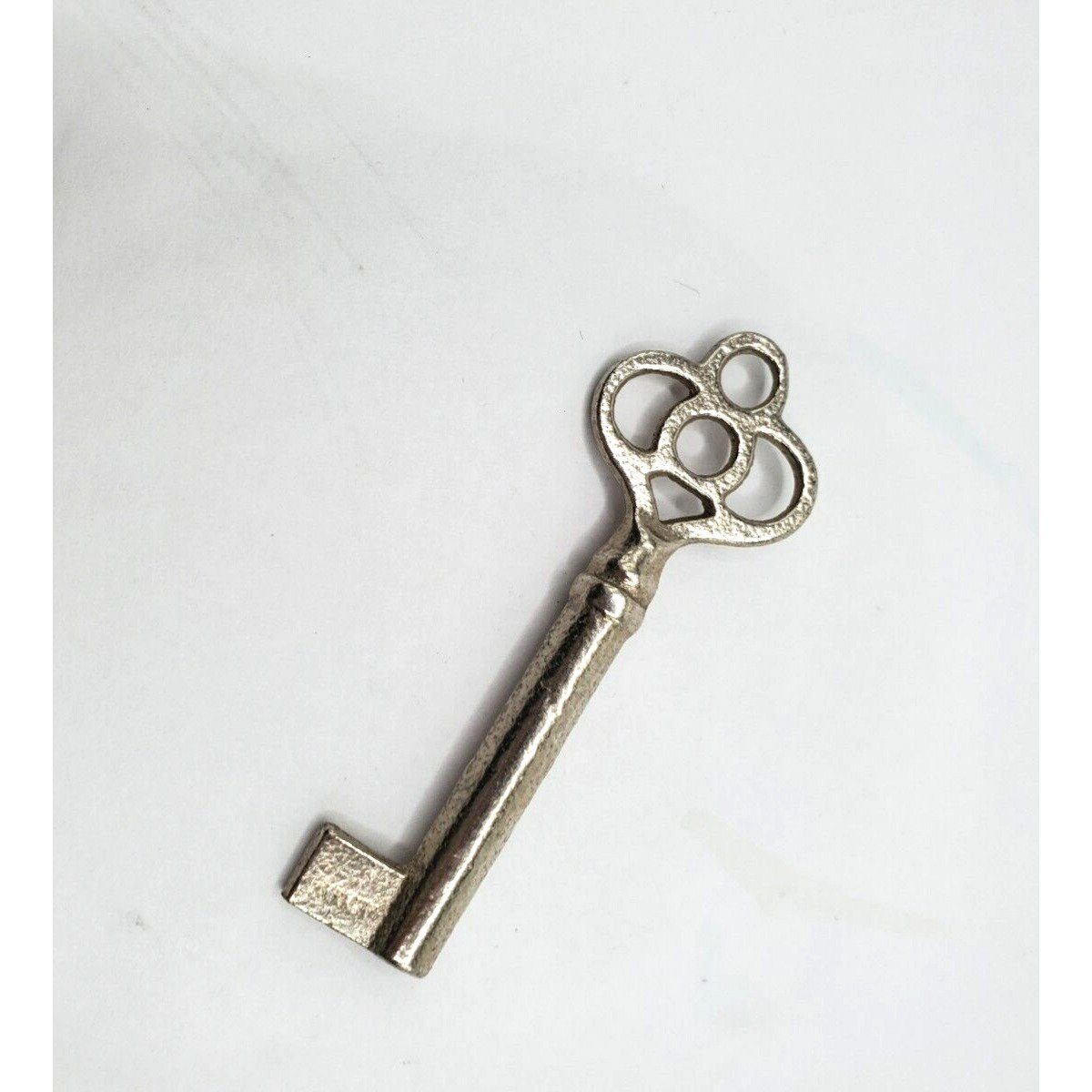 ANTIQUE CABINET KEY Skeleton Open Barrel Old Key Steampunk Jewelry Collectible Memorabilia