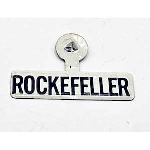 Rockefeller Pin - Etsy