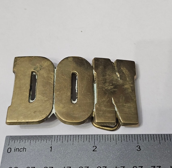 Vintage Don Andrick MCM Enamel Belt Buckle Vintage Don Andrick MCM Enamel Belt Buckle | eBay UK main image 2