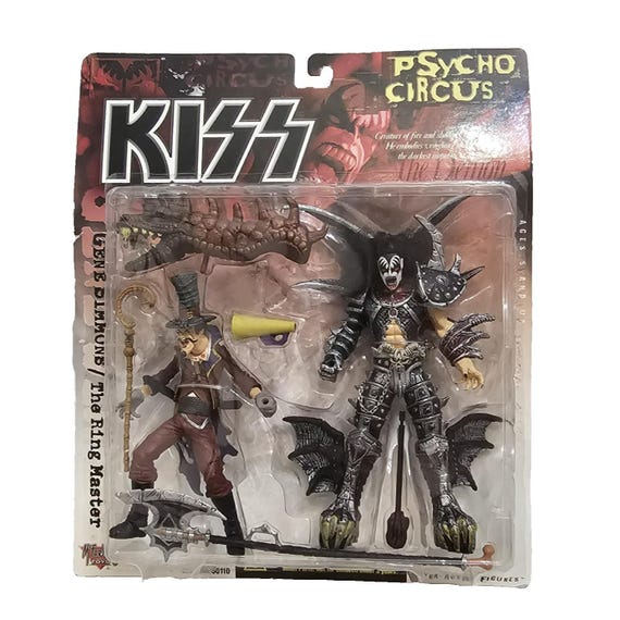 VINTAGE KISS GENE Simmons the Ring Master Psycho Circus Ultra