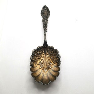 UNGER STERLING SERVING Piece 1900 Passaic Signed Collectible Flatware