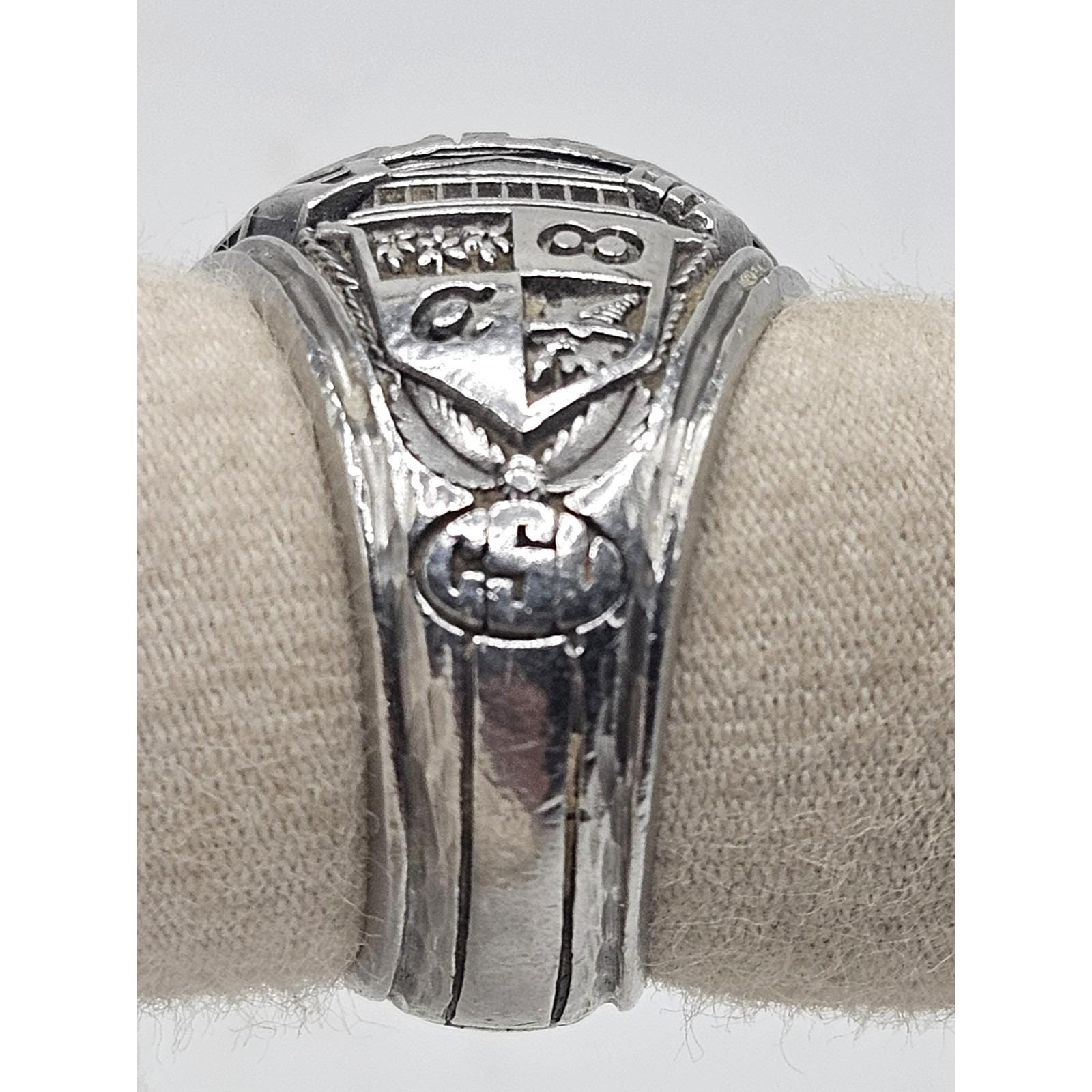 VINTAGE CLEVELAND UNIVERSITY Class Ring Blue Stone 1978 Artcarved