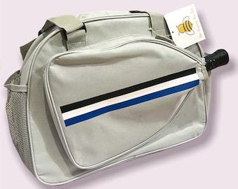 Stripes Custom Personalized pickleball bag duffle bag customized name paddle bag